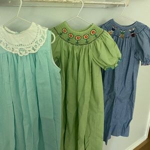 Tea Dresses~ Smocked Size 5/6